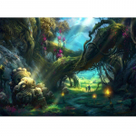 Teemantmaali tasuta ristpistekomplekt Mosaiiktikandid Ristpistes Metsapilt Kodukaunistuse kingitus 20X30CM