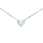 Les Tr&eacute;sors De Lily [C7289] &ndash; h&otilde;bedane kaelakee &bdquo;Love&rdquo;, h&otilde;be &ndash; 10x13 mm h&otilde;be