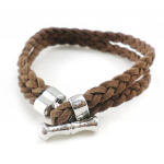 Les Tr&eacute;sors De Lily [I9244] - Bracelet cr&eacute;ateur 'Chor&eacute;graphie' camel pruun