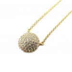 Les Tr&eacute;sors De Lily [P2320] &ndash; kullatud kaelakee  Sissi  valgest kullast valge