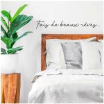 Les Tr&eacute;sors De Lily [Q6516] - Kleebiste leht  S&otilde;numid  (Sweet Dreams...) - 20x70 cm must