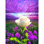 T&auml;ielik 5D Teemantmaaling Maastiku Lillede Teemanttikandid Ristpistes Kodukaunistus K&auml;sitsi valmistatud kingitus 20x30cm