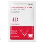 V-kujuline k&otilde;rva rippuv mask N&auml;o l&otilde;ua salendav K&otilde;rvaldab turseid t&otilde;stev mask 1pcs valge