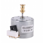 EG530SD-3F DC5-12V 3-kiirusega 33/45/78 RPM metallist plaadim&auml;ngija mootor 3F+B