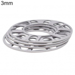 Hoida 3mm 5mm 8mm 10mm 4tk Universaalne alumiiniumist autorataste rehvide vahet&uuml;kkide komplekt 3mm