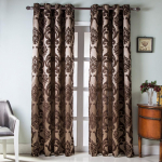 1 tk Jacquard r&otilde;duuks, 40% poolpimendav aken, r&otilde;nga t&uuml;&uuml;pi kardin elutoa jaoks Lozujoju kodusisustus W300cm x L270cm pruun