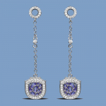 Peen k&otilde;rvar&otilde;ngad naiste pikkade tutiga k&otilde;rvar&otilde;ngad Sinine epoksiid ehted mood naiste ehted k&auml;sitsi valmistatud emailiga s&uuml;nnip&auml;evakingitus sinine