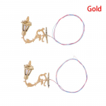 2 tk 1/12 nukumaja seinavalgusti mudel Aiahoovi l&uuml;hter liivalaua LED-valgusti