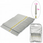 50 tk/komplekt Teemantfrees Lihvimisotsakud Hambaravi Lihvimine Hambapoleerimine Puurid K&uuml;&uuml;nepuurid 2,35 mm Vars JC041-6EF