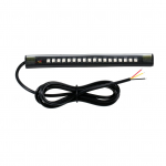 12V 1tk universaalne 18 LED tuleriba, mootorratta suunatuled, tagahaagise piduri pidurituled must