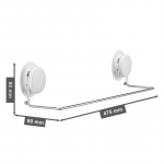 Toruvaba seinale kinnitatav vannitoar&auml;tikuriiul Vannitoa roostevabast terasest k&auml;ter&auml;tikuivati ​​Naelavaba k&auml;ter&auml;tikuivati