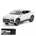 1:24 Lamborghini Urus automudel, Diecast Pull Back Car M&auml;nguauto , Uksed lahti, Valgus ja heli, Poiste M&auml;nguasjad Lapsed T&auml;iskasvanutele Kingitused 1:24-Size:21.5*8.7*6.2cm