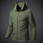 Meeste tuulejoped Veekindel s&otilde;jav&auml;e kapuutsiga mantel Meeste uus v&otilde;itlusjoped Meeste s&uuml;gisene v&auml;limatka rattapommitaja v&auml;lir&otilde;ivad L