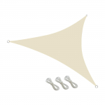 UV-kindel p&auml;ikesevari 10 jalga kolmnurkne purjekatel aiataimede varjualune hingav kasvuhoonekate Type 1 beež