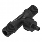 Venturi toru PVDF gaasi vedeliku segamise pihusti generaatori p&otilde;llumajanduse niisutamiseks 1/4 tolli