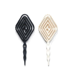 HAUM Cushion Paddle Brush 1 tk Ivory black