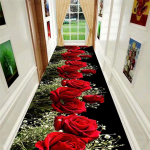Euroopa stiilis pika koridori vaiba jooksja hotelli vahek&auml;igu trepikoja jaoks Vaip Fuajee sissep&auml;&auml;su p&otilde;randamatid pulmadeks W100*H100CM
