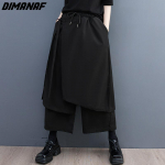 DIMANAF 2023 Plus Size Summer Capris p&uuml;ksid Naiste elastsed p&uuml;ksid lahtised vabaaja naiste v&otilde;lts kaheosalised l&uuml;hikesed p&uuml;ksid p&uuml;ksid p&uuml;ksid 4XL One size must