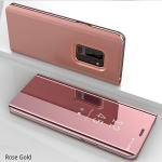L&auml;bipaistev vertikaalne peegel, nutikas nahast &uuml;mbris, klapp-aluse kaitsekate Huawei Samsung Xiaomi iPhone'i jaoks Samsung Galaxy A54 5G
