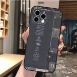 Aku emaplaadi tr&uuml;kkplaadi telefoni&uuml;mbris iPhone 14 13 12 11 Pro Max Xs Xr X 12mini 14 Plus Se mobiiltelefoni &uuml;mbris Funda jaoks iphone 13