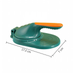 2-&uuml;hes k&auml;sitsi pelmeenimasin Press Taigna &uuml;mbris Vormijahu Empanada Bun Pelmeni Vormid Pierogi Skin Tools Kondiitrit&ouml;&ouml;riist B Green