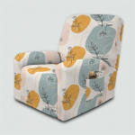 &Uuml;heosaline lamamistooli kate Elastsed kaldus toolikatted Spandex Lounge &uuml;he istmega libisemiskate elutoa diivani tugitooli kate