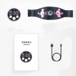 Massaaživ&ouml;&ouml; lihastoonik EMS k&otilde;hu toniseeriv v&ouml;&ouml; keha k&otilde;ht fitnessi treener k&otilde;hule k&auml;e jala talje kaalu langetamiseks must