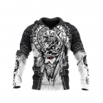 3D-printimine Animal Tiger Klassikaline vabaaja meeste kapuutsidega jope Kevad- ja s&uuml;gistrend Mood Hip Hop Punk Oversized dressipluus XXXXXL