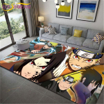 Anime Naruto libisemiskindlad vaibad elutuppa Mugav vaip Pehme p&otilde;randamatt Magamistoa vaibad Matiala Vaibad kodu Suur karvane matt 80cm x 140cm