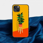 Roheline Plant telefoni&uuml;mbris iPhone'ile Samsung Galaxy Redmi Xiaomi Oppo OnePlus Note SA 7 8 9 10 11 12 13 14 20 21 22 23 53 54 Pro Max Plus Ultra TPU Soft iPhone 6 or 6S
