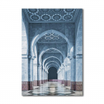 Allah islami hoone vanaaegne plakat Mo&scaron;ee aken l&otilde;uend Maalimine moslemi tsitaadid seinakunstitr&uuml;kk Moodne kodukaunistus pilt A4 21x30cm No Frame