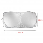 Windshield Sunshades Foldable Car Front Window Sunshade for Most Car SUV Truck Vans  Visor Blocks UV Rays & Heat 150x70cm