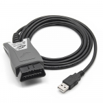 ELM327 OBD2 autodiagnostika skanneri liidese t&ouml;&ouml;riistade jaoks must