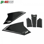 CFMOTO 800MT CF 800 MT UUS Mootorratta K&uuml;tusepaagi Padjakaitse kleebis K&uuml;lgmine padi P&otilde;lvepidur Kleebiste komplekt Dekoratsioon must