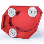 NINJA250 NINJA300 Z250 Z300 mootorrattatarvikute jaoks Alumiiniumist tugijala jala k&uuml;lgaluse suurendaja pikenduspadja tugi must