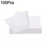 100 lehte/komplekt pooll&auml;bipaistev j&auml;lituspaber kirjutamine kopeerimislehe joonis 27*19cm paberist v&auml;ljal&otilde;igete album D B9I0 white-null
