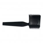 Fade Comb Professionaalne juuksel&otilde;ikamiskamm Antistaatiline kuumakindel Ergonoomiline disain Fade Comb Meeste tarvikud must
