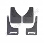 4 TK poritiib Porikaitse Poriklapid Kaitsed Pritsmekaitse Poriklapid Autotarvikud Poritiivad Ees Taga Suzuki Jimny JB64 JB74 jaoks with logo black
