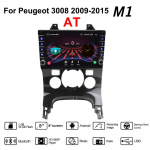 Peugeot 3008 2009-2015 jaoks koos nupu nupuga Android autoraadio multimeediumipleier Navigatsioon stereo GPS 2 Din 1+16GB 1+16GB,AT