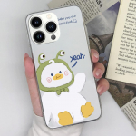 &Uuml;mbris Apple iPhone 15 14 13 12 11 Pro Max X XS XR SE Cute Cat Owl l&auml;bipaistev p&otilde;rutuskindel matt pehme silikoonist kukkumisvastane kate iPhone kaitseraua jaoks iPhone 11