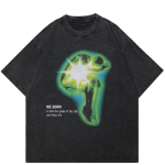 2024 Streetwear Abstract Human Body tr&uuml;kitud T-s&auml;rk S must