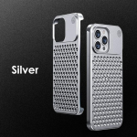 Alumiiniumisulamist Iphone 15 14 Pro Max &uuml;mbris Iphone 12 13 Pro Iphone &uuml;mbrisele &Otilde;&otilde;nes soojust hajutav Kukkumisvastane Sobilik For iPhone 12 h&otilde;be