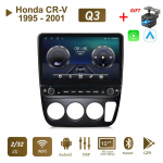 10-tolline Honda CR-V CRV 1995&ndash;2001 jaoks koos nupunupuga autoraadio Multimeedia Carplay 2D stereoheli Android Video 2+32GB