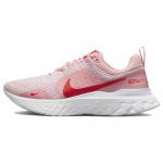 Nike React Infinity Run Flyknit 3 Premium keskmise pehme roosa hele karmiinpunased naiste tossud valged Summit-valge DZ3016-600 38
