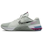 Nike Metcon 8 Mica Green Naiste tossud Light-Silver Cosmic-Fuchsia Black DO9327-004 36 gray