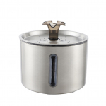 Lemmiklooma veepurskkaev 304 roostevabast terasest automaatne kassi joogipurskkaev 2,5L nutikas veeautomaat h&otilde;be