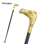 Kuldne kaamelipea jalutuskepp, moe- jalutuskepp Gentleman luksuslik Crosier jalutuskepp, 93 cm kollane