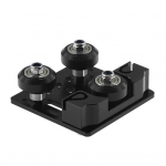 3D-printeri tarvikute bitisalv V-rattaplaat 2020 V-rattaprofiilirattad Alumiiniumprofiili V-stiilis pilu tugiplaat 3D-printeri jaoks