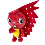 Happy Tree Friends anime pl&uuml;&uuml;sist nukud HTF Flippy pl&uuml;&uuml;sist m&auml;nguasjad 28cm j&otilde;ulukink 28cm punakaspruun