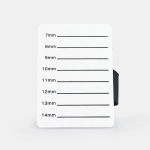 Akr&uuml;&uuml;lripsmepikenduste korraldaja kaubaalus False Lash Stand Tile Palette Ripsmekleepumisliim Keraamiline hoidik koos v&ouml;&ouml;ga valge